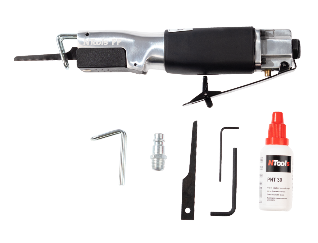 NTools PP - Piła pneumatyczna | 56,63 l/min | 10000 cykli/min | 0,8kg