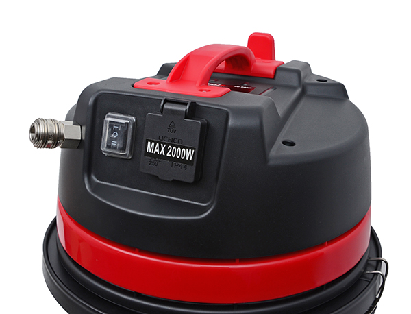 NTools VC 50EP - Odsysacz pyłów z automatem włączeniowym elektryczno – pneumatycznym. | 1400W | 5m wąż 2w1 | 50L