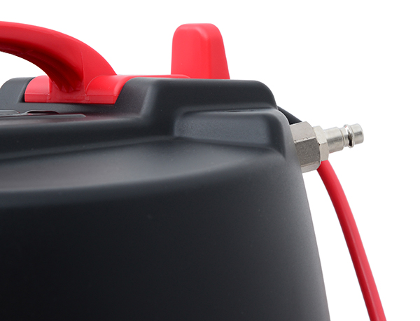 NTools VC 50EP - Odsysacz pyłów z automatem włączeniowym elektryczno – pneumatycznym. | 1400W | 5m wąż 2w1 | 50L