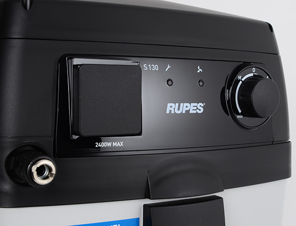 Rupes S 130 PL - Odsysacz pyłów z automatem włączeniowym elektryczno-pneumatycznym | 1200W | 200m3/h | 30L
