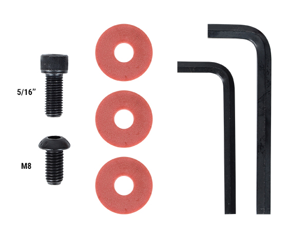 NTools TR 150U/G - Tarcza robocza d150/(14+1)h do szlifierek i polerek mimośrodowych DAP z mocowaniem na wpust i śrubę M8 lub 5/16" UNF | 14+1 otworów, miękka | wpust + M8 & 5/16" UNF, rzep | d150 / H15, gruba | 