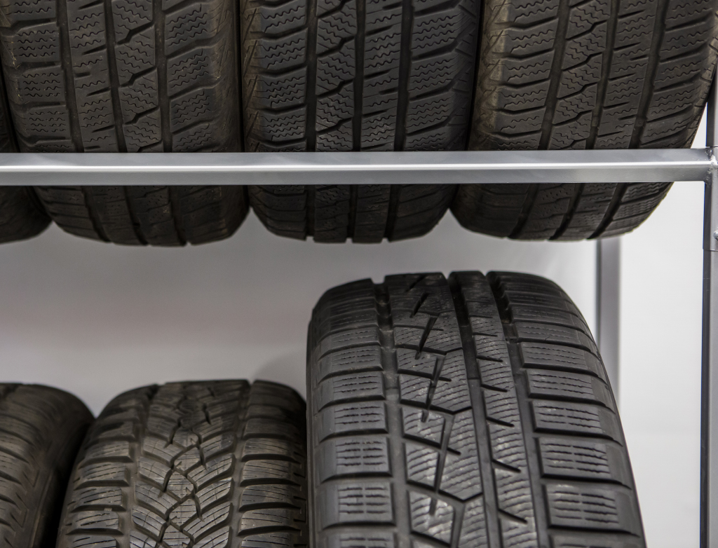 NTools Tire Stand Normal - Mobilny stojak do składowania opon | 1180 x 560 x 1200mm | 15,5 kg | max. 140 kg 