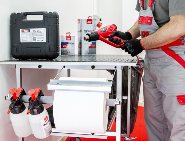 NTools MTABLE - Mobilny stół warsztatowy | 1170 x 750 x 930 mm | 38 kg | max. 100 kg