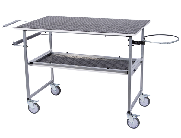 NTools MTABLE - Mobilny stół warsztatowy | 1170 x 750 x 930 mm | 38 kg | max. 100 kg