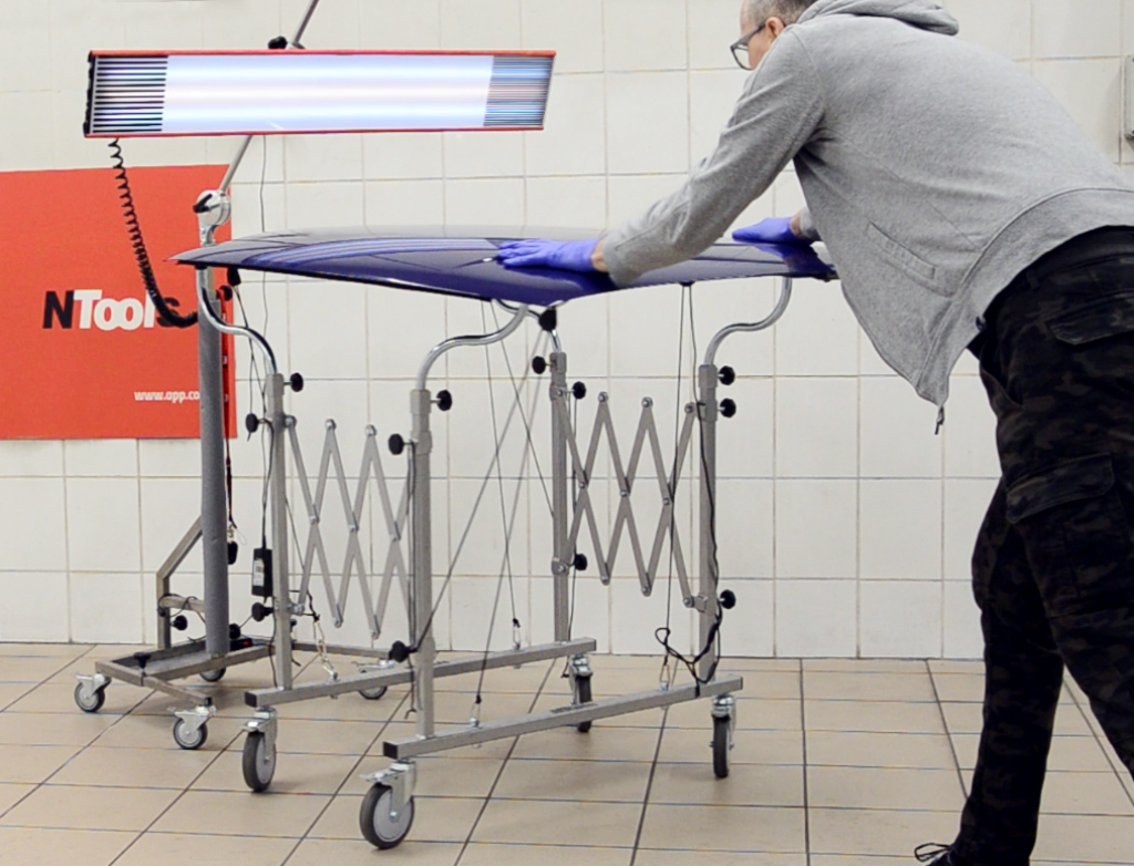 NTools PDR RACK - Mobilny stojak do napraw | Nośność: 40kg