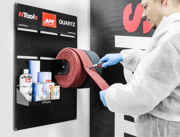 NTools MS TAB P - Półka na materiały szlifierskie, do tablic NTools