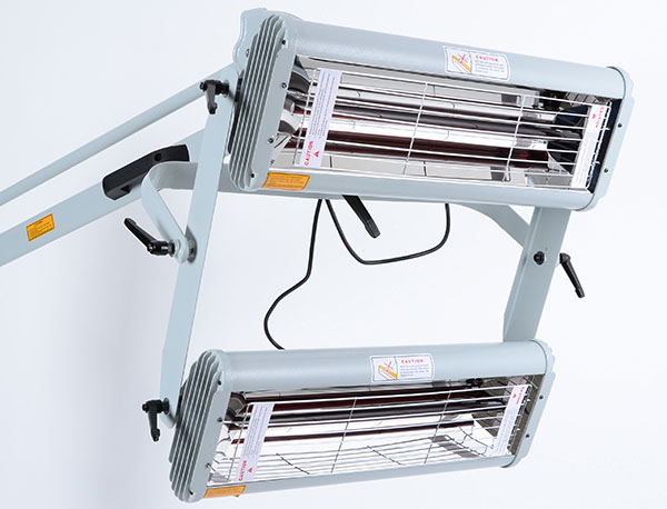 NTools FDS 2000 Plus - Promiennik (2,2kW) z wyłącznikiem czasowym, na wysięgniku teleskopowym | 