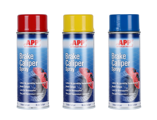 APP Brake Caliper Spray - Lakier do zacisków hamulcowych | czerwony | 400ml | 