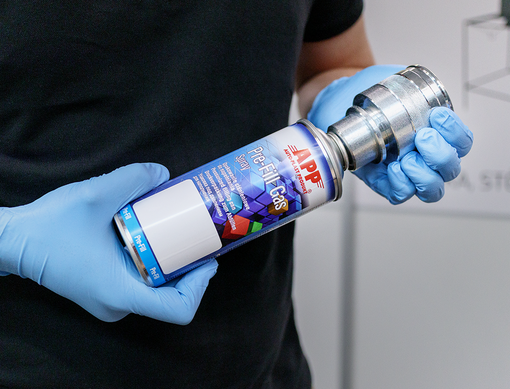 APP Pre Fill Gas Spray - Opakowanie ciśnieniowe do napełniania | 300ml | 