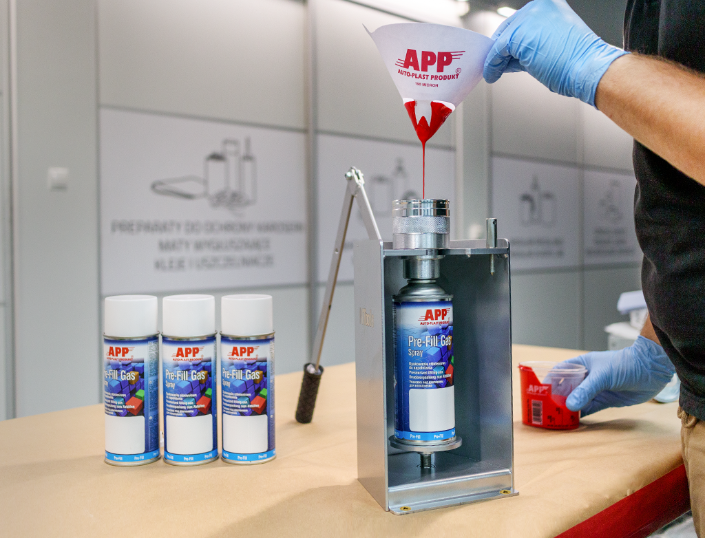 APP Pre Fill Gas Spray - Opakowanie ciśnieniowe do napełniania | 300ml | 