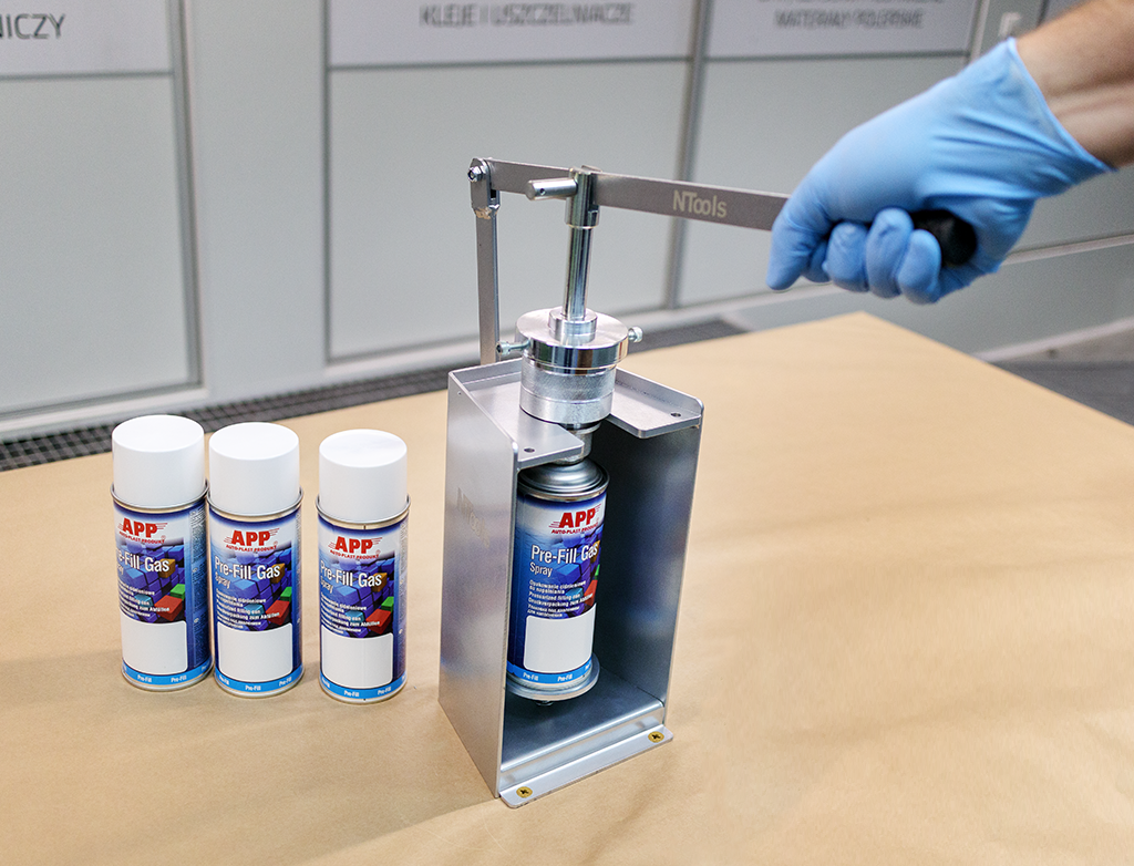 APP Pre Fill Gas Spray - Opakowanie ciśnieniowe do napełniania | 300ml | 