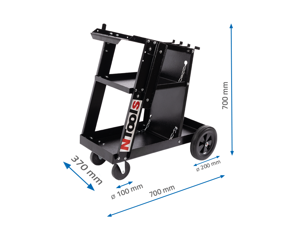 NTools WZ80 - Wózek do spotera i urządzeń spawalniczych | Udźwig 80kg