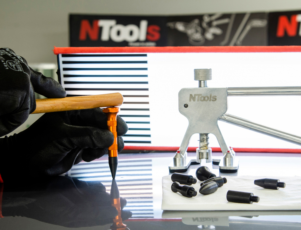 NTools LC 420 - Lampa cieniowa z przyssawką | 6-cio ledowa