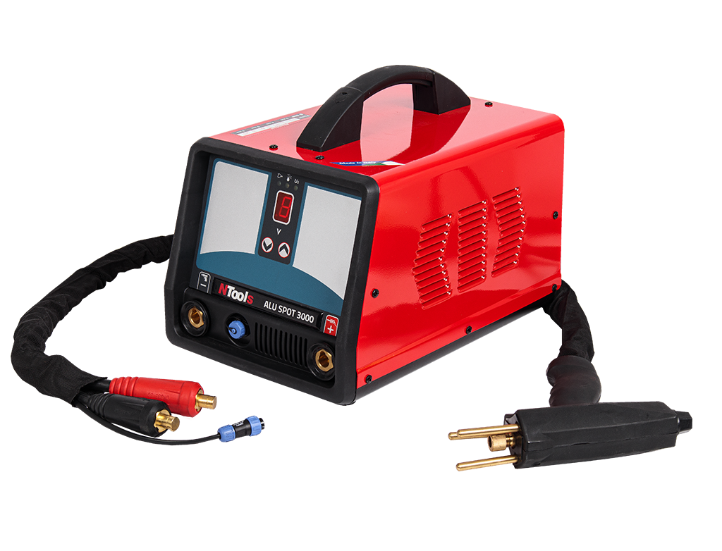 NTools ALU SPOT 3000 - Spoter kompaktowy z akcesoriami | Napięcie: 230V 50/60Hz