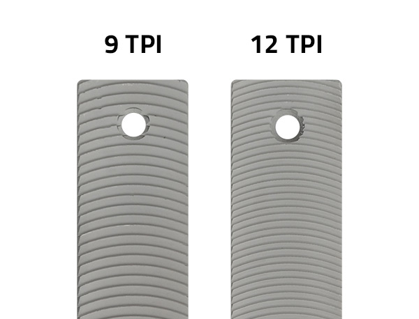 NTools 12 TPI - Tarnik do hebla blacharskiego - wykończeniowy (wkład) | 12 TPI | 350 x 35 x 5mm