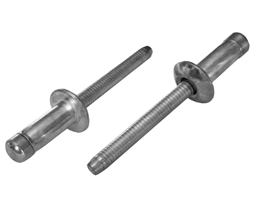 NTS zrywalne strukturalne KP - Nity stalowe z kołnierzem płaskim | Kołnierz płaski | 6.4 x 14.5 mm