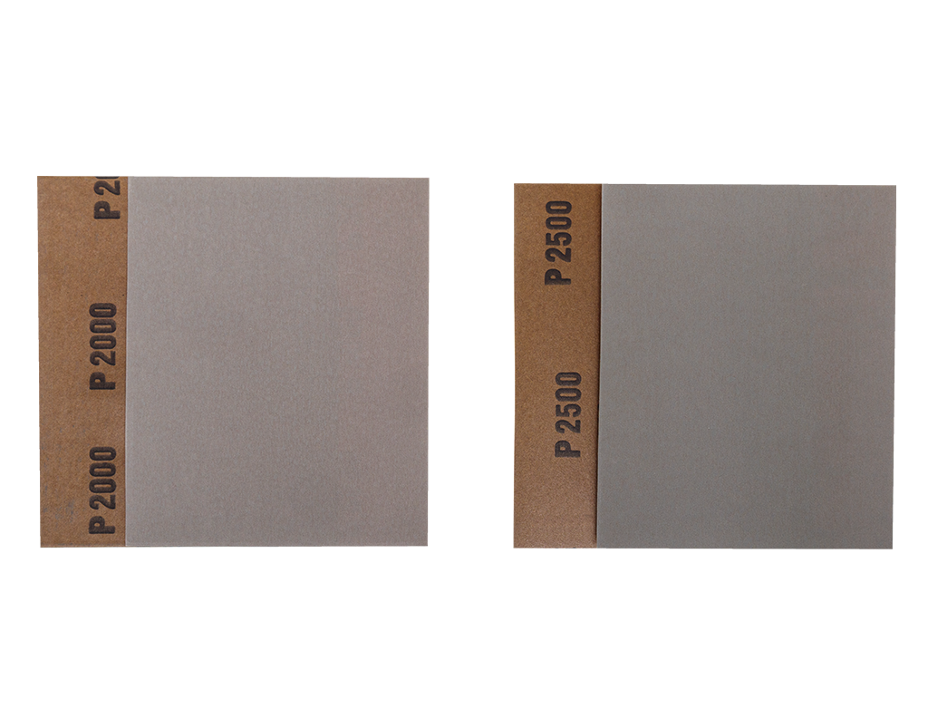 Papier ścierny wodoodporny brązowy APP BM991 | P2500 | brązowy | 115mm x 140mm | opak. (10szt)
