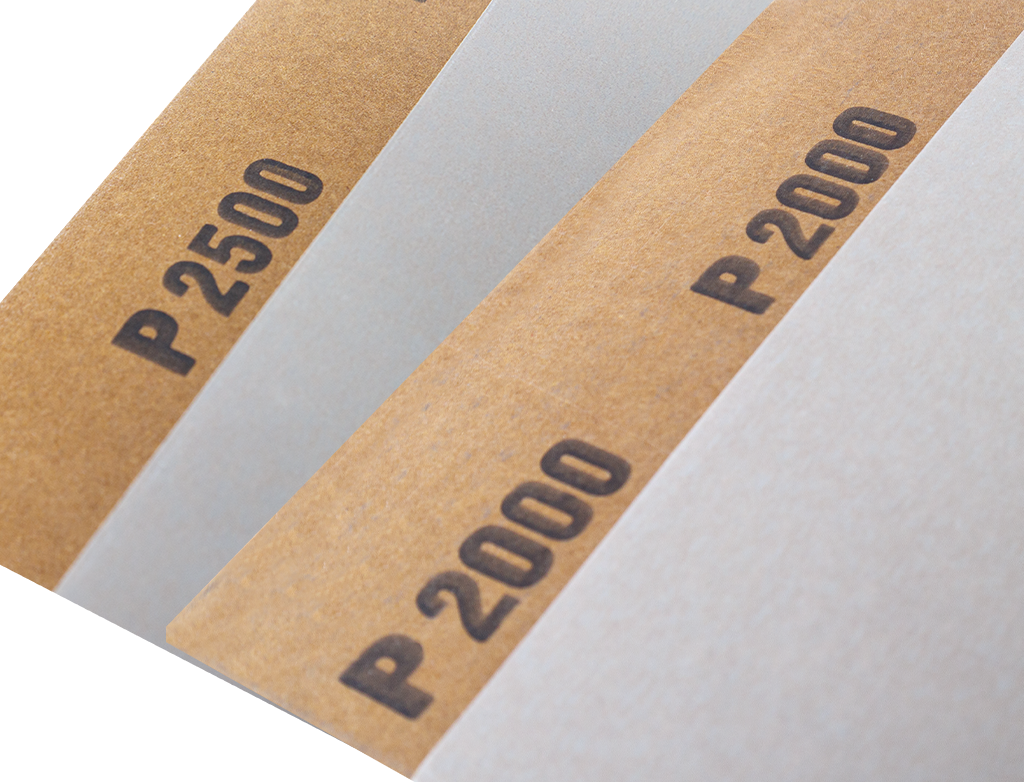 Papier ścierny wodoodporny brązowy APP BM991 | P2500 | brązowy | 115mm x 140mm | opak. (10szt)