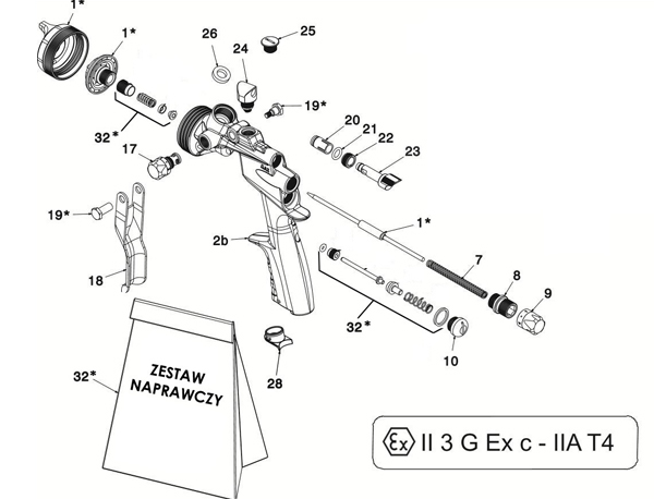 NTools Ring Set - Zestaw naprawczy do FX1/FX2 PLUS | 1/2"