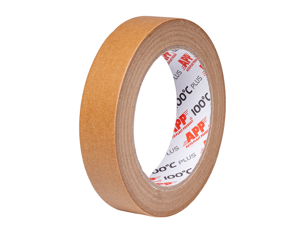APP Plus 100 Taśma maskująca | 100°C | kolor brązowy | 24 mm