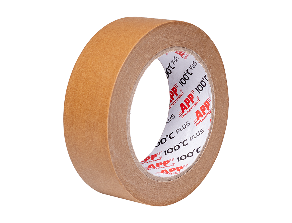 APP Plus 100 Taśma maskująca | 100°C | kolor brązowy | 36 mm