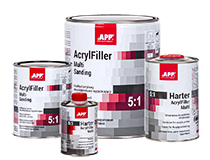 APP AcrylFiller Multi Sanding 5:1 + Harter - miniatura