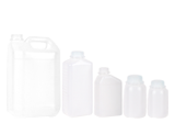 APP PP HDPE - Pojemnik pomocniczy z podziałką, nakrętką i plombą | Transparentny | 5,0L