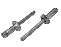 NTS zrywalne strukturalne KP - Nity stalowe z kołnierzem płaskim | Kołnierz płaski | 6.4 x 14.5 mm